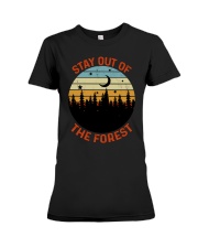 Stay Out Of The Forest Premium Fit Ladies Tee tile
