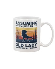 Assuming I'm Just An Old Lady - Dinosaur Mug tile