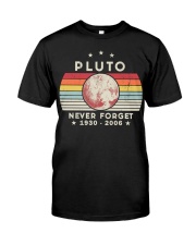 Pluto Never Forget Classic T-Shirt front