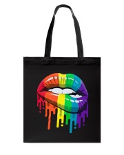 Rainbow Lips Tote Bag tile