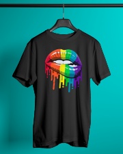 Rainbow Lips Classic T-Shirt lifestyle-mens-crewneck-front-3
