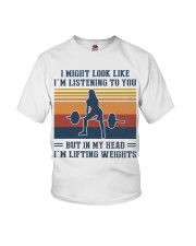 I Might Look Like I'm Listening To You Youth T-Shirt tile