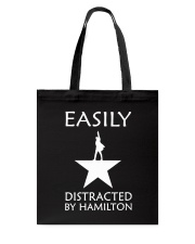 Easily Distracted By Hamilton Tote Bag tile