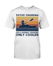 Kayak Grandma - Like A Normal Grandma Only Cooler Premium Fit Mens Tee tile