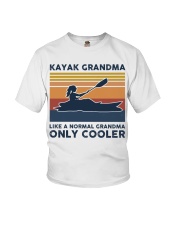 Kayak Grandma - Like A Normal Grandma Only Cooler Youth T-Shirt tile