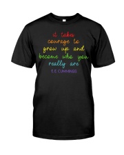 It Takes Courage To Grow Up Premium Fit Mens Tee tile
