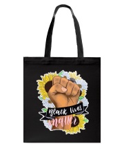 Black Lives Matter Sunflowers Tote Bag tile