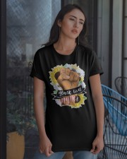 Black Lives Matter Sunflowers Classic T-Shirt apparel-classic-tshirt-lifestyle-08