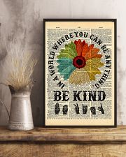 Be Kind Sign Language Dictionary 11x17 Poster lifestyle-poster-3