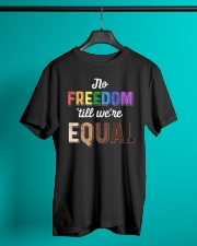No Freedom 'Till We Equal Classic T-Shirt lifestyle-mens-crewneck-front-3
