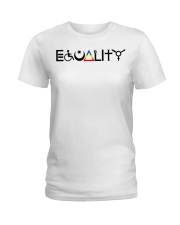 Equality Symbol Ladies T-Shirt tile