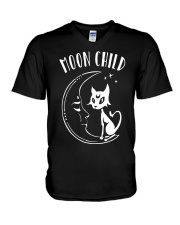 Moon Child V-Neck T-Shirt tile