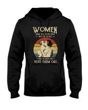 Women Belong All Politicans Into The World Hooded Sweatshirt tile