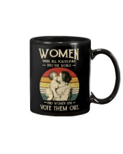 Women Belong All Politicans Into The World Mug tile