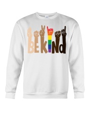 Be Kind ASL Equality Crewneck Sweatshirt tile