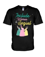 Include Women In The Sequel V-Neck T-Shirt tile