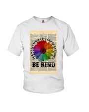 Be Kind Daisy Dictionary Youth T-Shirt tile
