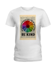 Be Kind Daisy Dictionary Ladies T-Shirt tile