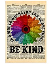 Be Kind Daisy Dictionary 11x17 Poster front