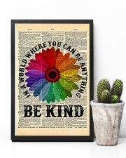 Be Kind Daisy Dictionary 11x17 Poster lifestyle-poster-8