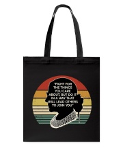 RBG Fight For The Things You Care About Retro Tote Bag tile