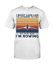 I Might Look Like I'm Listening To You - Rowing Premium Fit Mens Tee tile
