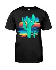 Cactus Serape Classic T-Shirt front