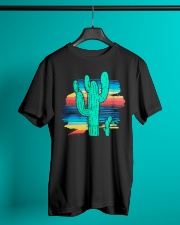 Cactus Serape Classic T-Shirt lifestyle-mens-crewneck-front-3