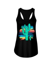 Cactus Serape Ladies Flowy Tank tile