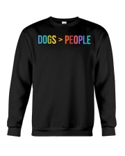 Love Dogs More Than People Crewneck Sweatshirt thumbnail