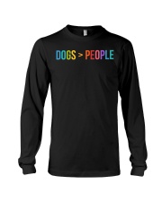 Love Dogs More Than People Long Sleeve Tee thumbnail