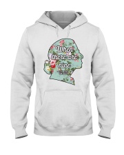 RBG - When There Are Nine Floral Hooded Sweatshirt tile