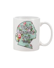 RBG - When There Are Nine Floral Mug tile