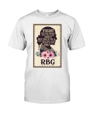 Fight For The Things You Care About Letter Classic T-Shirt tile