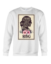 Fight For The Things You Care About Letter Crewneck Sweatshirt tile