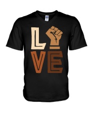 Love Diversity V-Neck T-Shirt tile