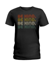 Be Kind Be Kind Retro Ladies T-Shirt tile