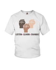 Listen Learn Change Youth T-Shirt tile