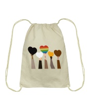Diversity Hands Drawstring Bag tile