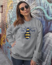 Bee Kind Crewneck Sweatshirt lifestyle-unisex-sweatshirt-front-3