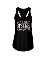 Well Done Sister Suffragette Ladies Flowy Tank tile