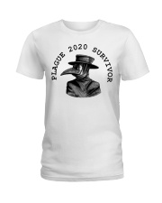 Plague 2020 Survivor Ladies T-Shirt tile