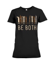 Human - Kind Be Both Sign Language Premium Fit Ladies Tee tile