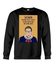 RBG Women Belong In All Places Crewneck Sweatshirt tile