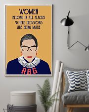 RBG Women Belong In All Places 11x17 Poster lifestyle-poster-1