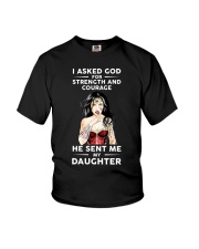 WW I Asked God For Strength And Courage Youth T-Shirt tile