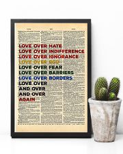 Love Over Hate Dictionary 11x17 Poster lifestyle-poster-8