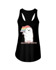 Ice Bear will protect you Ladies Flowy Tank tile