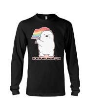 Ice Bear will protect you Long Sleeve Tee tile