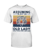 Assuming I'm Just An Old Lady - Tiger Classic T-Shirt tile